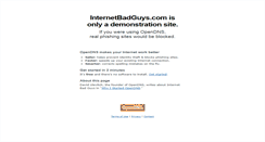Desktop Screenshot of internetbadguys.com