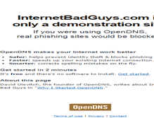Tablet Screenshot of internetbadguys.com